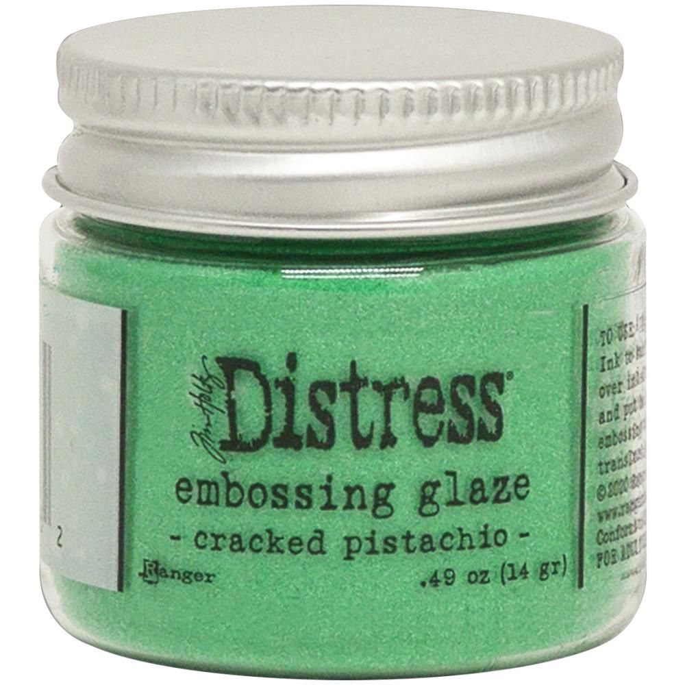 Ranger - Embossing Glaze de Tim Holtz «Cracked Pistachio» 0.49 oz