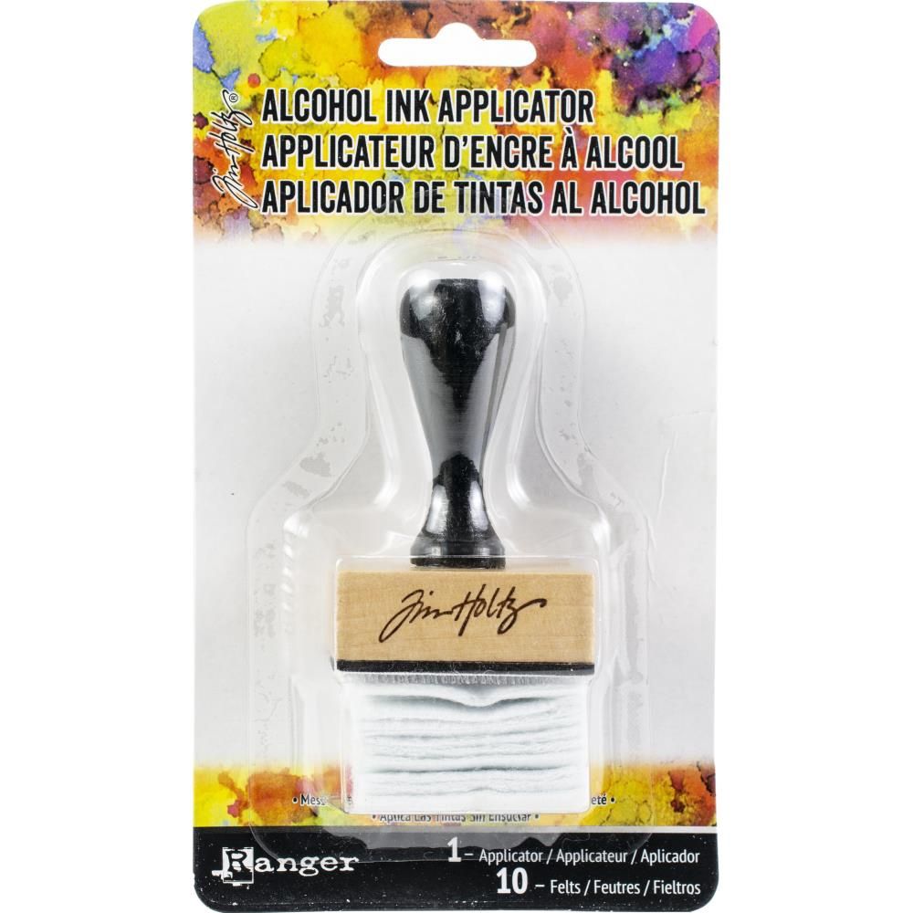 Ranger - Ensemble «Alcohol ink applicator» et 10 tampons