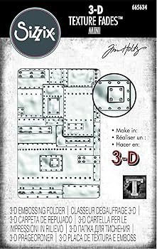 Sizzix - Dossier de gaufrage  3D «Foundry»