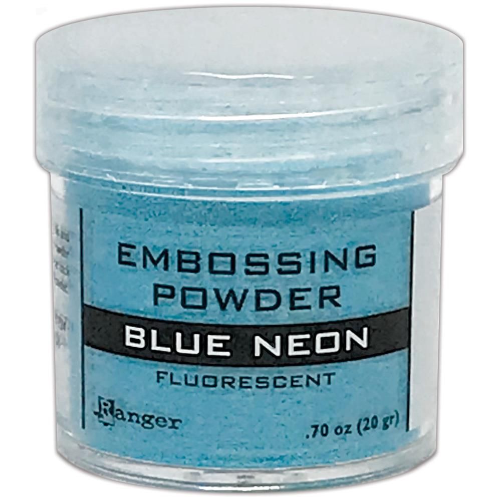 Ranger - Poudre à embosser couleur «Blue Neon-Fluorescent»