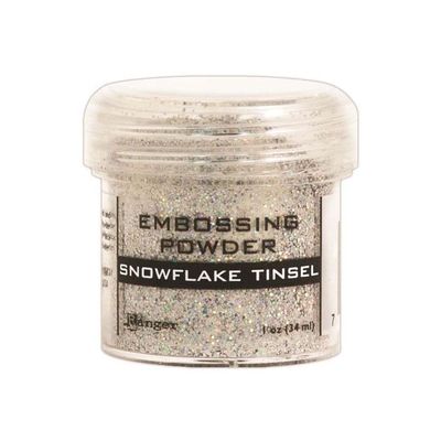 Ranger - Poudre à embosser couleur «Snowflake Tinsel»