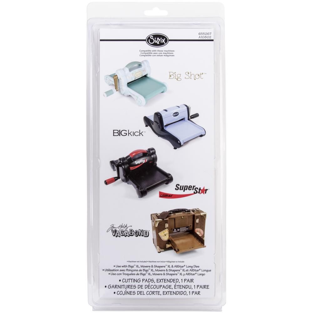 Sizzix - Big Shot plaque de découpe 6 1/4 "x 14 3/4" paquet de 2