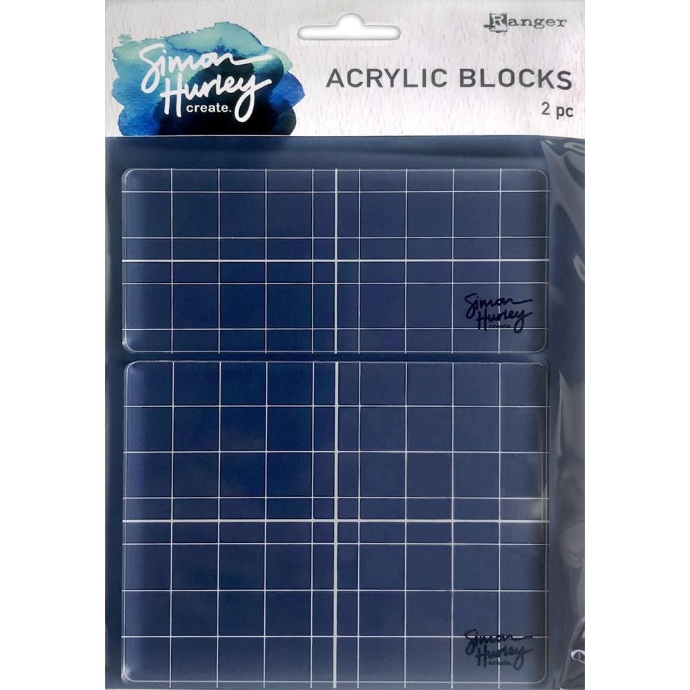 Simon Hurley - «Bloc transparent en acrylique » 2 pièces