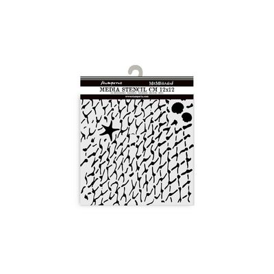 Stamperia - Stencil Silent Sea «Net» 12 x 12 cm