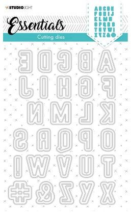 Studio Light - Die collection Essentials «Alphabet Folding» no.77