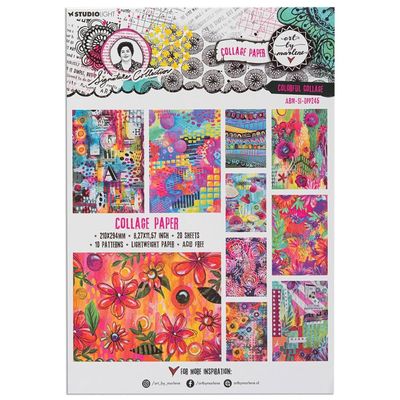 Studiolight - Papier collage «Colorful Collage » 20 feuilles