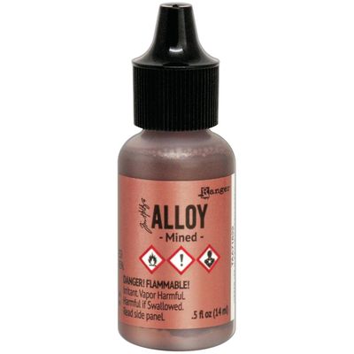 Tim Holtz - Encre Alloy couleur «Mined» .5oz
