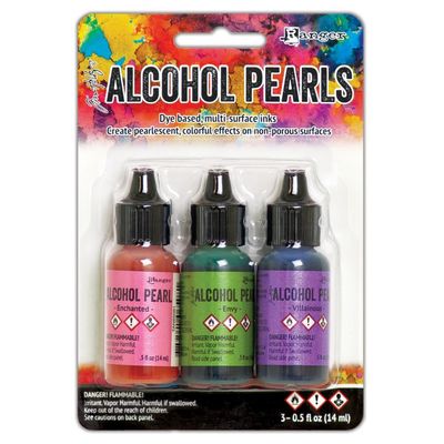Ranger - Alcohol Ink Kit Pearls #3» couleur Enchanted / Envy / Villainous