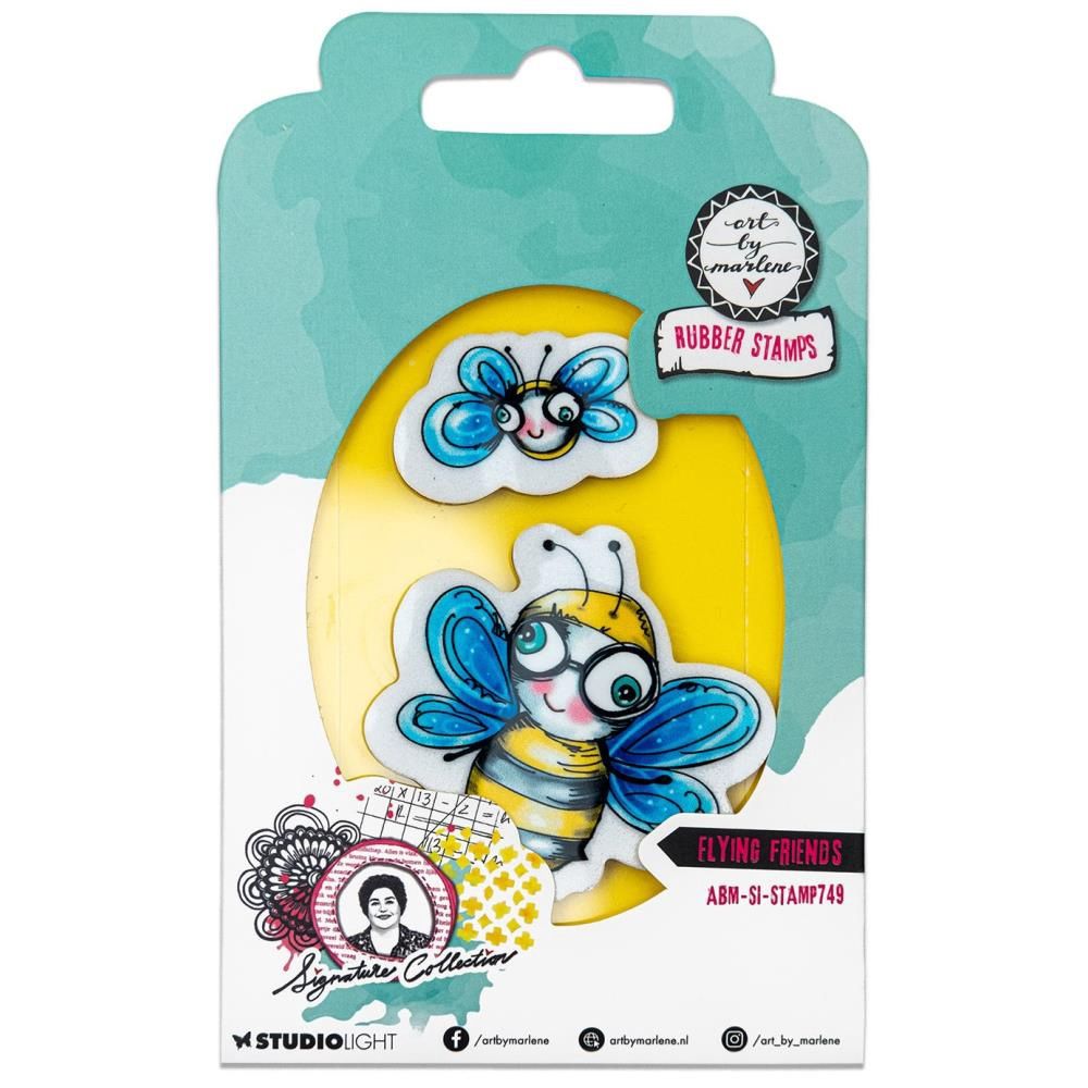Art By Marlene - Étampes «Flying Friends»