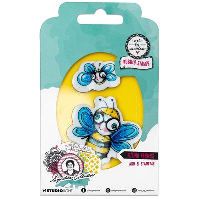 Art By Marlene - Étampes «Flying Friends»