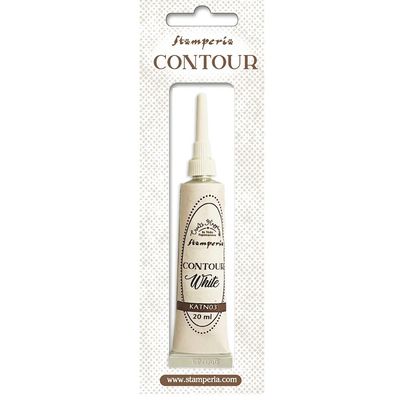 Stamperia - Contour White 20 ml