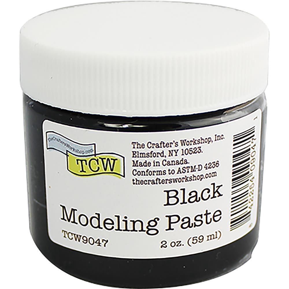 TCW - Pâte modeling paste noire 2oz
