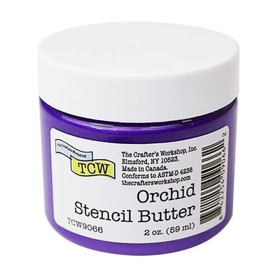TCW - Stencil Butter couleur «Orchid» 2 oz