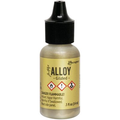 Tim Holtz - Encre Alloy couleur «Gilded» .5oz