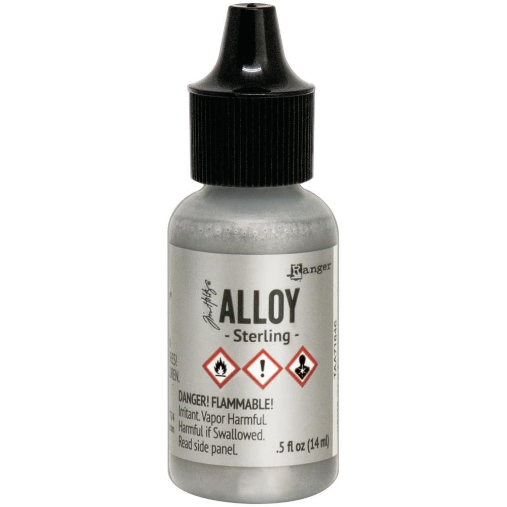 Tim Holtz - Encre Alloy couleur «Foundry» .5oz