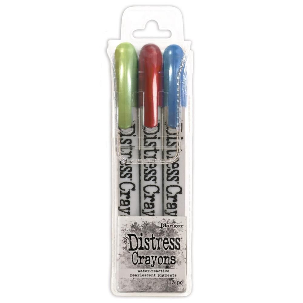 Tim Holtz - Ensemble de crayons Distress «Holiday Set # 3»