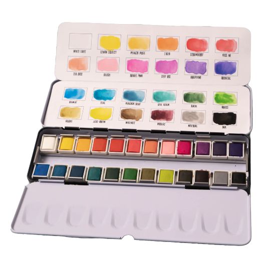 Art By Marlene - «Watercolor Paint» 24 couleurs