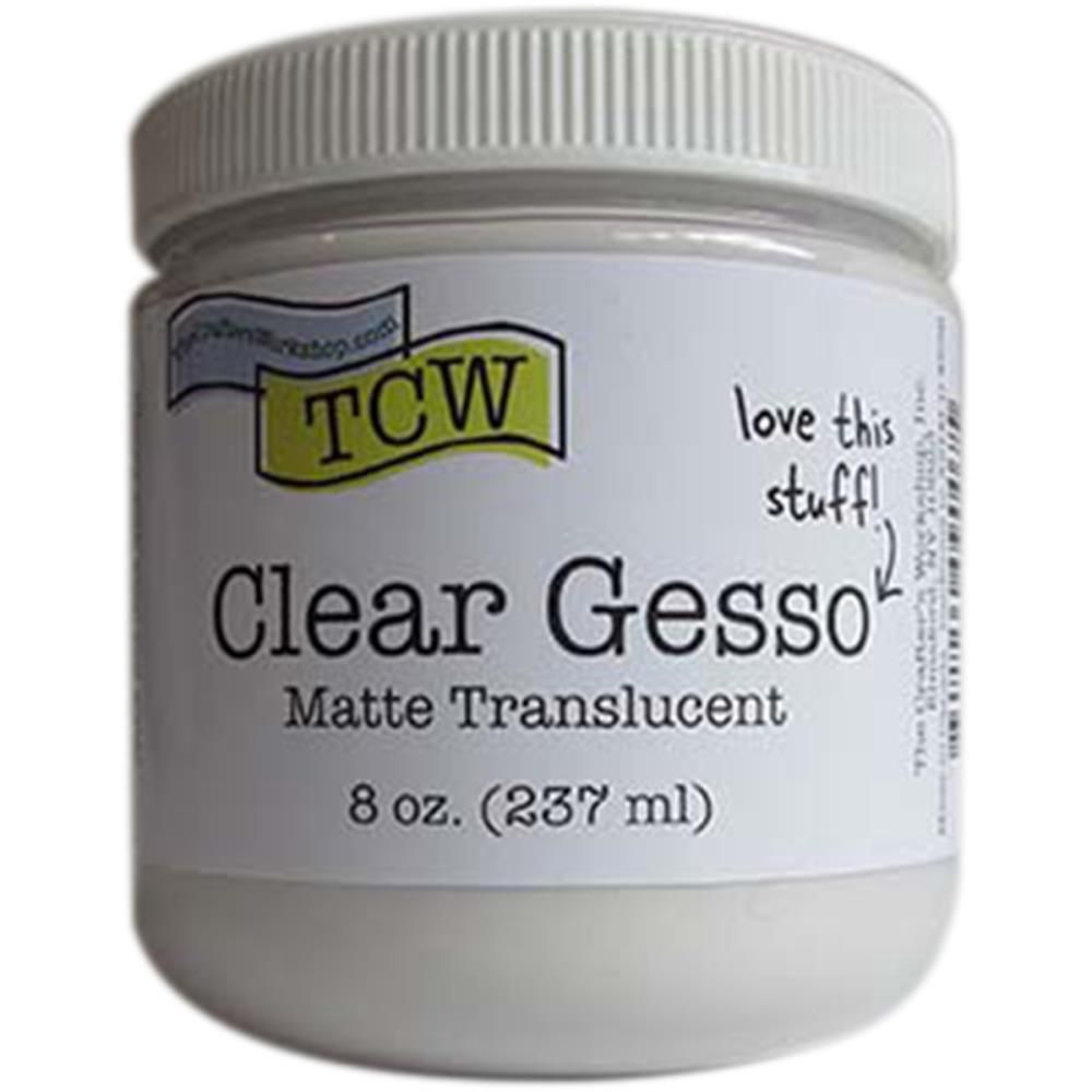 TCW - Gesso clair translucide mat 8oz