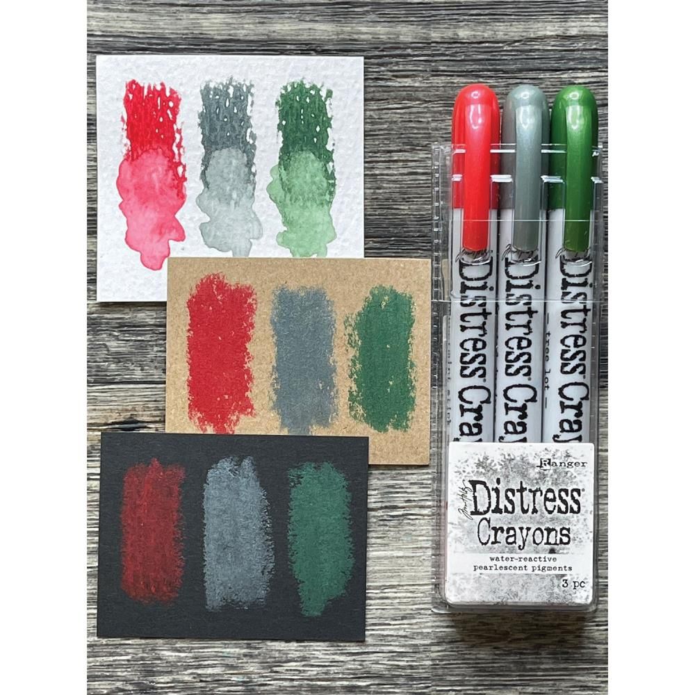 Tim Holtz - Ensemble de crayons Distress «Holiday Set # 1»