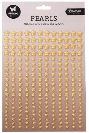Studio Light - Essentials Collection «Gold Star Pearls» 240 pcs