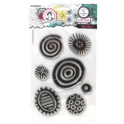 Art By Marlene - Étampes «Circle Salad» 7 pcs