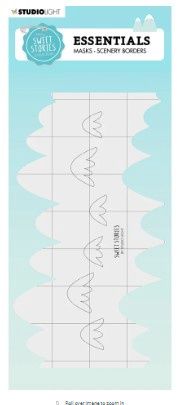 Studio Light - Stencil Collection Essentials «Scenery Borders»