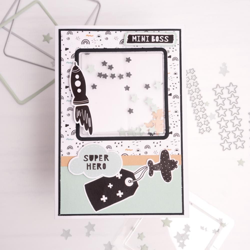 Studio Light- «Shaker Blisters Square» 6.5 cm