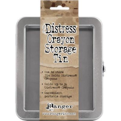 Distress - Boîte de rangement en métal «Distress Storage Tin»