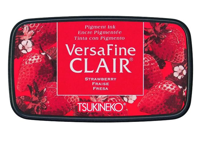 Versafine Clair - Ink pad couleur «Strawberry»