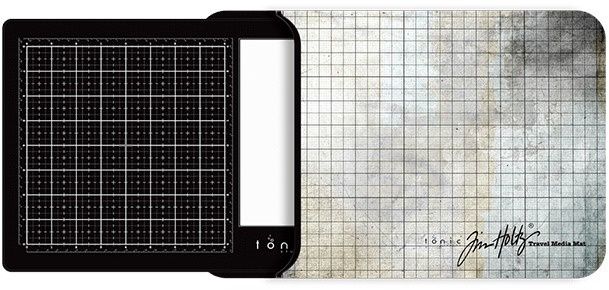 Tim Holtz - Tapis de voyage Glass Media Mat 15.75" x 10.25"