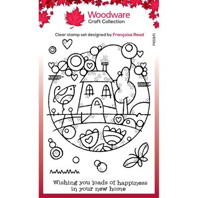 Woodware Craft Collection - Étampe «Dream Home» 9 pcs