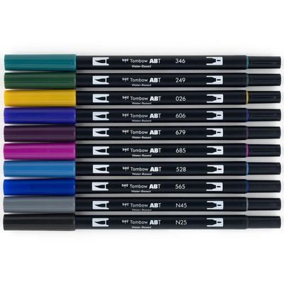 Tombow - Dual Brush Pens «Bohemian»