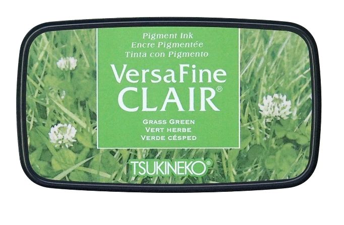 Versafine Clair - Ink pad couleur «Grass Green»