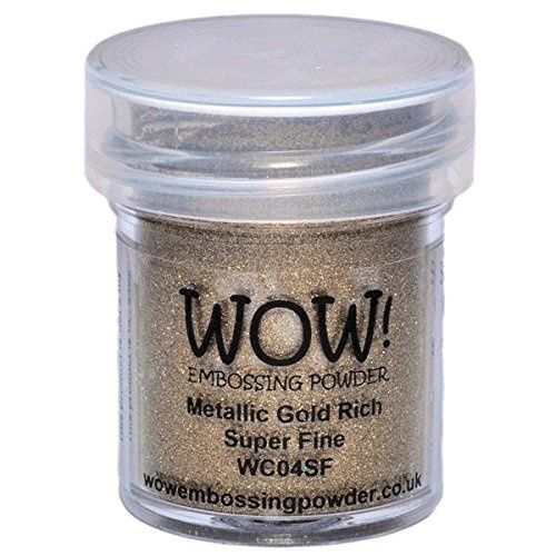 WOW! Poudre à embosser 15ml «Gold Rich»