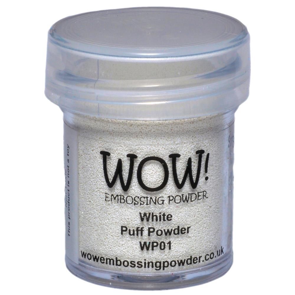 WOW! Poudre à embosser 15ml «White Puff»