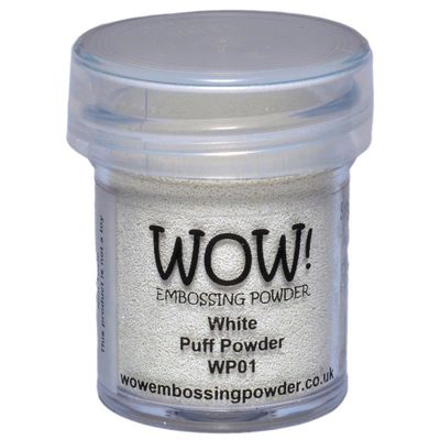 WOW! Poudre à embosser 15ml «White Puff»