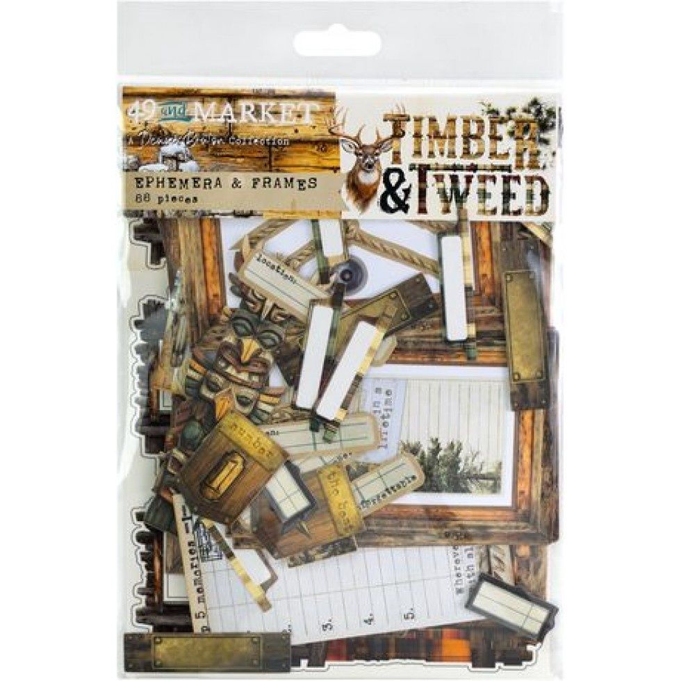 49 and Market - Éphémèras Cadres Timber and Tweed