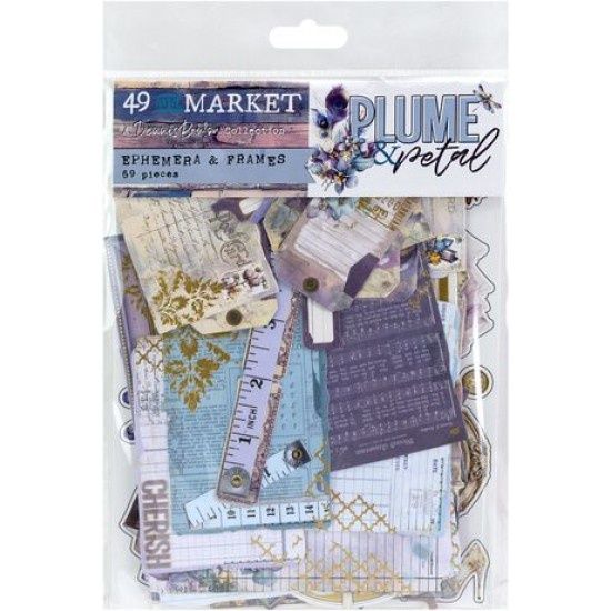 49 and Market - Éphémèras Cadres Plume and Petal