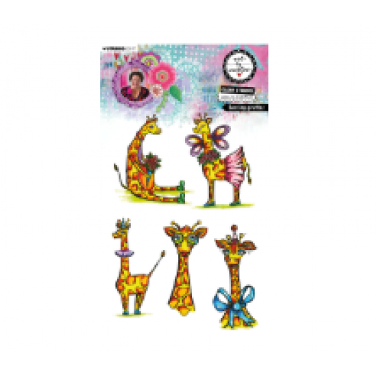 Art By Marlene - Étampe «Dazzling Giraffes»
