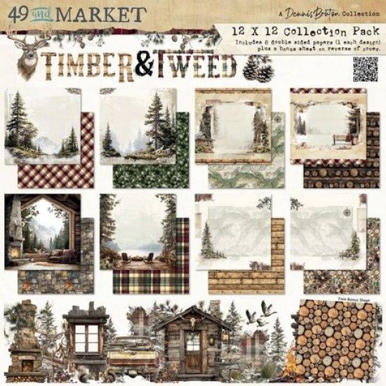 49 and Market - Papier 12x12 Timber and Tweed