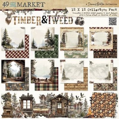 49 and Market - Papier 12x12 Timber and Tweed
