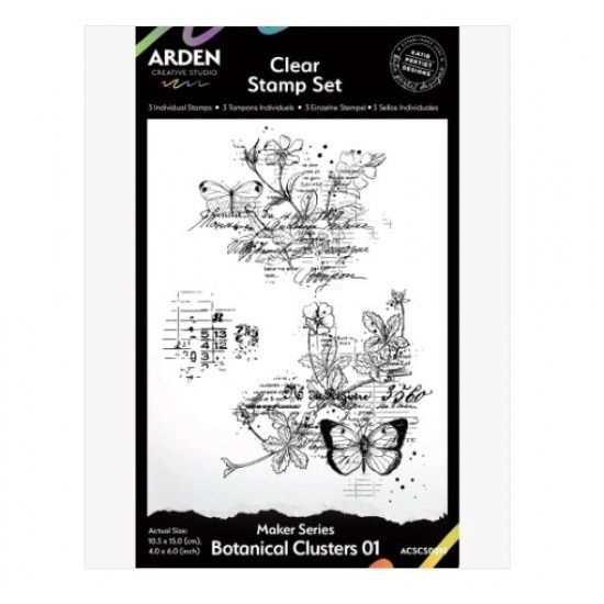 Arden Creative Studio - Étampe Botanical Cluster 01