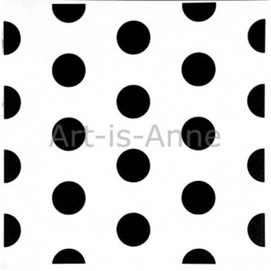 Art-is-Anne créative - Stencil 6" X 6" «Pois»