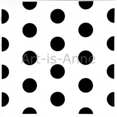 Art-is-Anne créative - Stencil 6" X 6" «Pois»