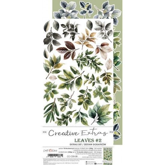 Craft O Clock - Éphémèras Leaves #2