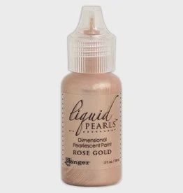 Liquid Pearls - Peinture dimensionelle «Rose Gold»