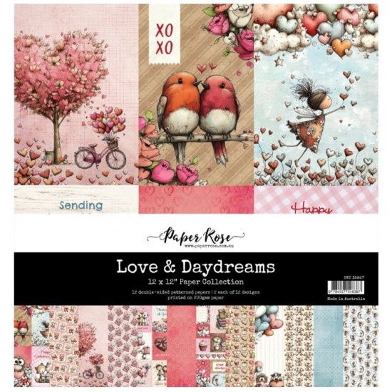 Paper Rose - Papier 12x12 Love and Daydreams