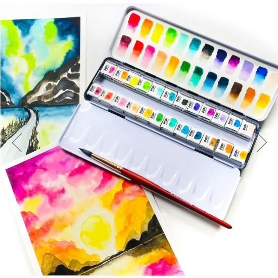 Pop Pigments - Palette éclatée 24 couleurs