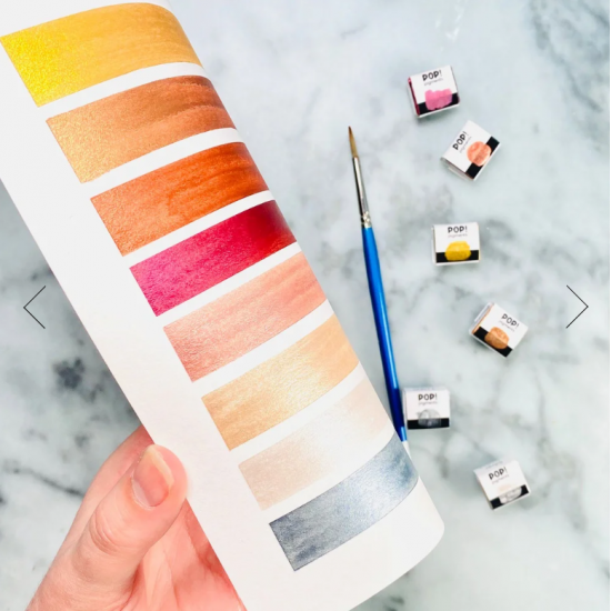 Pop Pigments - Collection Metallique, 8 couleurs