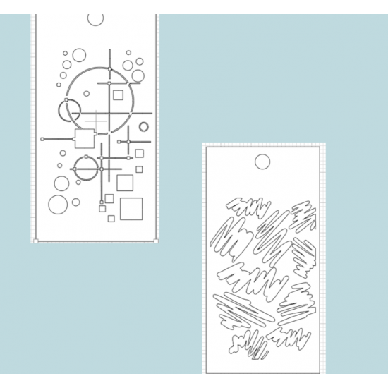 Le Chaos créatif - Stencil Crayon et Émotion duo émotion